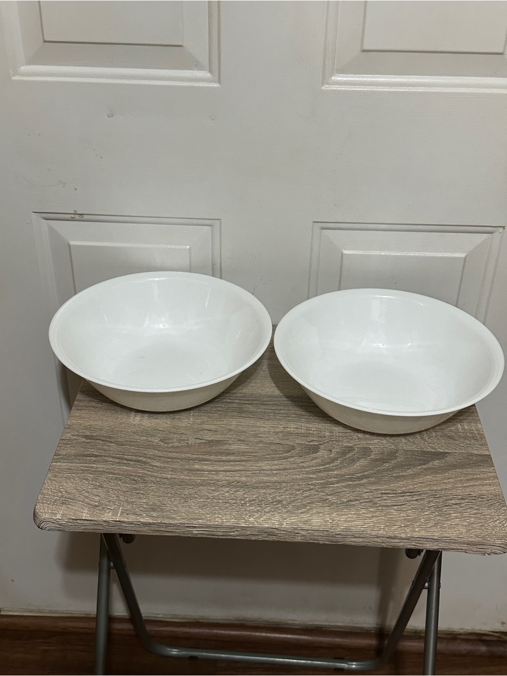 Corelle Winter Frost White Serving Vegetable Bowl Large 2 Qt. Excellent Set Of 2